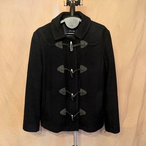 Classic Black Collared Gap Jacket